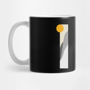 Welcome Sun Black Mug